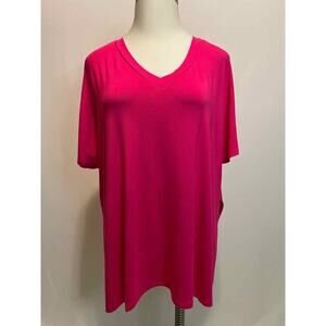 Size 2X Zenana Hot Pink Casual Top